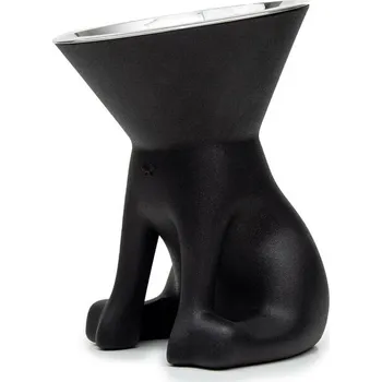 Miska pro psa Miska pro psa na krmivo United Pets Up Elisabeth Nerezová ocel Polyethylen Bez BPA Černá (1 l)