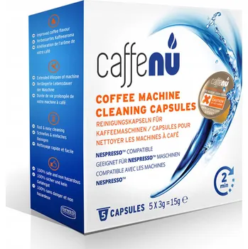 Příprava kávy Caffenu Coffee Machine Cleaning Capsules 5 ks