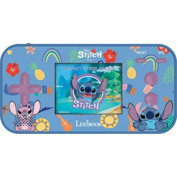Dětský spotřebič Lexibook Herní konzole Compact II Cyber Arcade 2,5" - 150 her - Disney Stitch