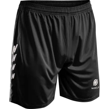 Pánské kraťasy Sportovní kraťasy NIDELO PLAYER SHORTS NANTES XXXL Černá, Bílá