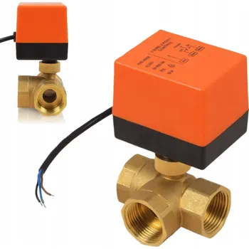 Ventil AC220V DN25 Třícestný elektromagnetický ventil s pohonem