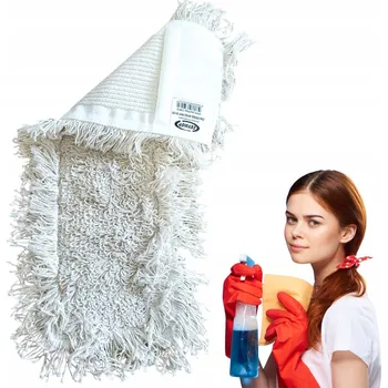 mop Vložka do mopu plochý MOP z BAVLNY plochý kapsový mop 40 cm