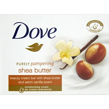 Koupelová kosmetika Mýdlo Dove Shea Butter 90 g