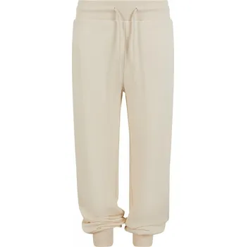 Chlapecké kalhoty Urban Classics Lehké základní tepláky ze smyčkové teplákoviny Barva: Přírodní, Velikost: 122/128