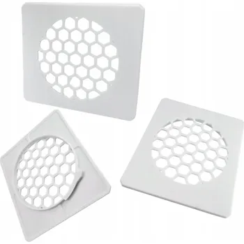 Příslušenství pro klimatizaci Víko, Kryt průchodky pro vyvedení trubky klimatizace s mřížkou