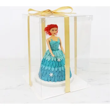 Dárková krabička KRABIČKA NA DORT CRYSTAL BOX - 20X20X28CM