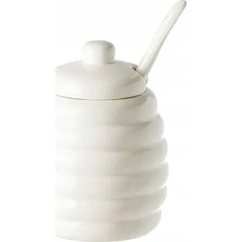 Cukřenka Cukřenka La Porcellana Bianca Menage s víčkem a lžičkou