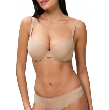 Dámské spodní prádlo Podprsenka TRIUMPH push-up v tělové barvě Lovely Micro WHUM 70D