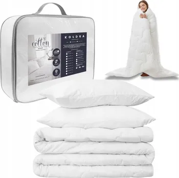 přikrývka Zimní přikrývka teplá antialergická SILNÁ 200x200 cm + 2 polštáře 70x80 cm ČESKÁ VÝROBA