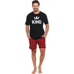 Doctor Nap pánské pyžamo King krátký rukáv, velikost M