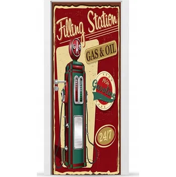 Fototapeta Fólie/Nálepka na VNĚJŠÍ dveře NÁBYTKOVÁ samolepicí SNADNÁ APLIKACE