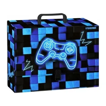 Set školních potřeb Teczka z rączką A4/95mm Pad blue STARPAK 559320