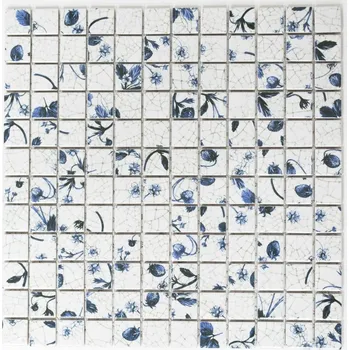 Obklad Keramická mozaika WzorcowniaStudio 29,8 x 29,8 cm bílá
