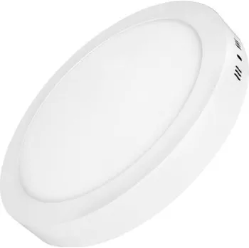 LED panel Optonica 24W LED SURFACE PANEL ROUND 1920lm AC85-265V 4500K, Neutrální bílá