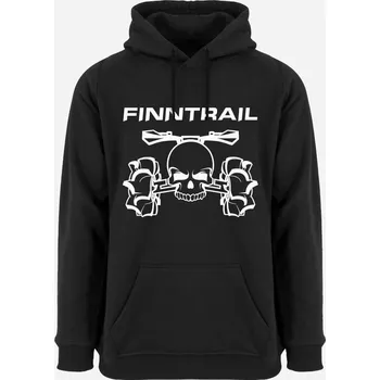 Pánská mikina Finntrail Hoody ATV skull Black M
