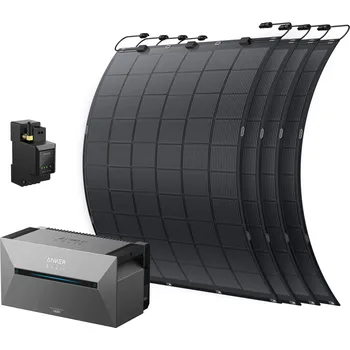 Powerbanka ANKER Solární powerbanka KIT Anker Solix 2 E1600 Pro se 4xFS20 ORANŽOVÁ|ŠEDÁ