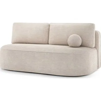 Pohovka Dvoumístná rozkládací pohovka s úložným prostorem Lilana - Sv.šedá - Poco 03