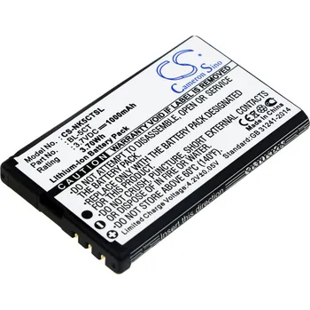 Baterie pro mobilní telefon Baterie Cameron Sino CS-NK5CTSL pro Nokia C5 - neoriginální