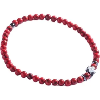 Náramek Moderní korálkový náramek pro muže MCGB5098 Marc Malone