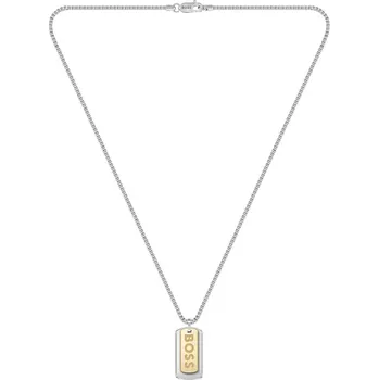 Náhrdelník Pánský bicolor náhrdelník Vojenské známky Devon 1580576 Hugo Boss