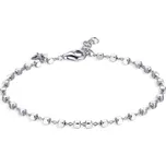 Stříbrný kostičkový náramek na přívěsky Storie RZB017 Rosato