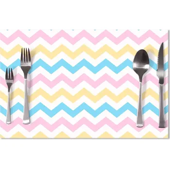 prostírání Sablio Prostírání Tříbarevné klikyháky: 40x30cm