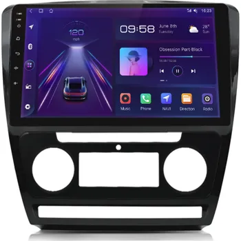 Autorádio Junsun AI Voice 2din Android autorádio pro Škoda Octavia 2 A5 2008-2013