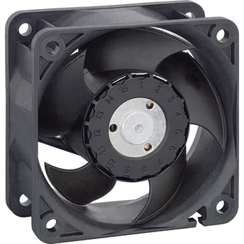 Průmyslový ventilátor EBM Papst 624 L axiální ventilátor, 24 V/DC, 21 m³/h, (d x š x v) 25 x 60 x 60 mm, 9292207005