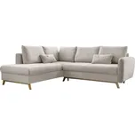 Béžová rozkládací rohová pohovka Miuform Scandic Lagom L, levý roh ID_1427371