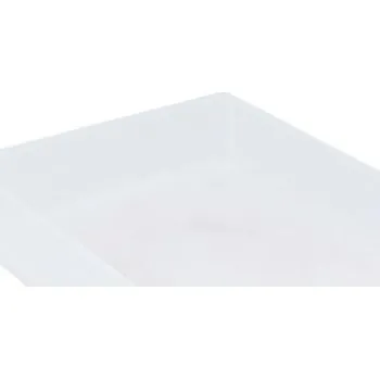 Archivační box Zásuvka PP A4 - bílá transparentní