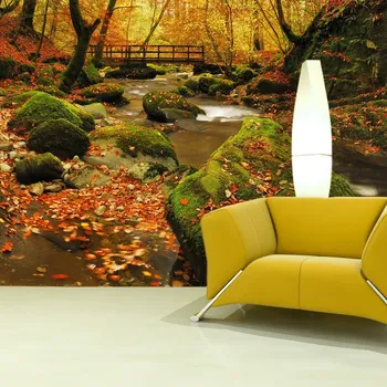 Tapeta Sablio Tapeta Most v lese - 125x75 cm