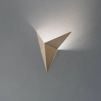 Lampička Opviq Nástěnné světlo Kus, zlaté, kov, výška 34 cm, G9 zlato 1 x 10 W LED - Doprava zdarma