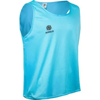 Rozlišovací triko NIDELO BIB OPTIMAL SR Světle modrá, Černá