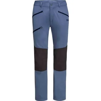 Pánské kalhoty Pánské outdoorové kalhoty Jack Wolfskin HIKING ALPINE PANTS M 52 Modrá, Černá