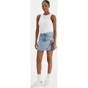 Dámská sukně HUGO Džínová sukně Gadele 50557549 Modrá Regular Fit XL