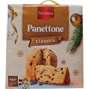 Pečivo Vánoční bábovka Favorina Panettone Classico 1000 g