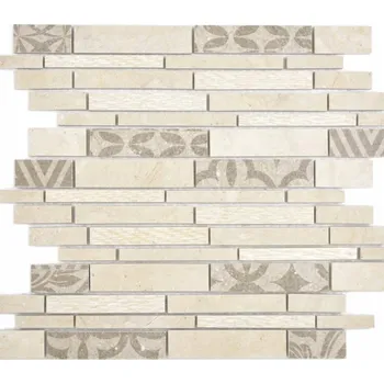Obklad Mozaika WzorcowniaStudio 27 x 30 cm v odstínech hnědé a béžové