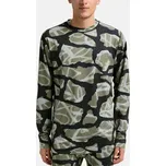Termo triko Burton Midweight Base Layer Crewneck Graffiti Camo L
