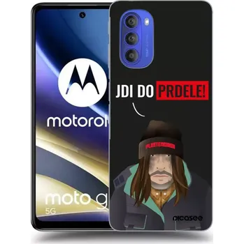 Pouzdro na mobilní telefon Picasee silikonový průhledný obal pro Motorola Moto G51 - Bezďák