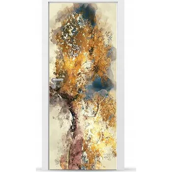 Fototapeta Fólie/Nálepka na VNĚJŠÍ dveře NÁBYTKOVÁ samolepicí SNADNÁ APLIKACE