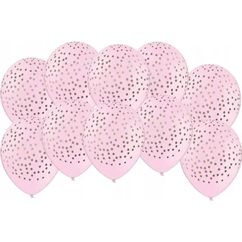 Balónek BALÓNKY x10 sada narozeninová na křtiny roček