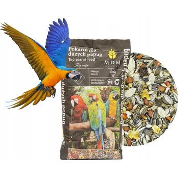 Krmivo pro ptáka Krmivo pro velké papoušky s ořechy Parrot Balance Vita-Organic MDM PD 10 kg