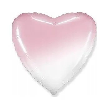 Balónek Fóliový balónek srdce růžové 46 cm