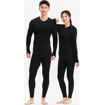 Pánské legíny KIPSTA Spodní hřejivé legíny Keepdry pro dospělé XS ČERNÁ|ŠEDÁ