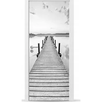 Fototapeta Fólie/Nálepka na VNĚJŠÍ dveře NÁBYTKOVÁ samolepicí SNADNÁ APLIKACE