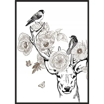 Obraz Plakát obraz plakát v rámu 53 x 73 cm