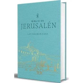 Populárně naučná literatura pro dospělé Biblia Jerusalén Latinoamericana Tapa Dura Tela Azul Edición de Regalo / Spanish Jerusalem Bible, Latinamerican Edition, Hardcover Blue Cloth Gift (Pevná)