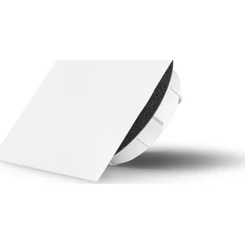 Ventil Air Design Glass Skleněný ventil Air Design čtvercový 9003M WHITE PURE - SKLO MAT 9003M White Pure 100 mm