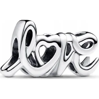 Přívěsek Přívěsek ve tvaru ručně psaného nápisu LOVE Pandora 793055C00