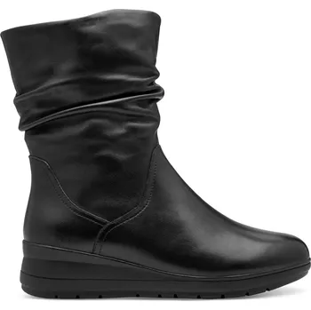 Dámské kozačky Dámské kožené zimní kotníkové boty stélka šíře H JANA 8-25721-45 001 černé #Velikost: 40